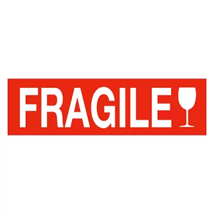 Etiketa "FRAGILE"