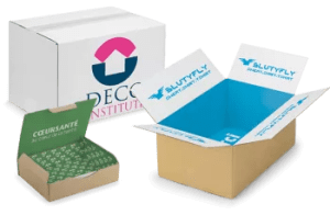 Krabice a poštové obaly s potlačou